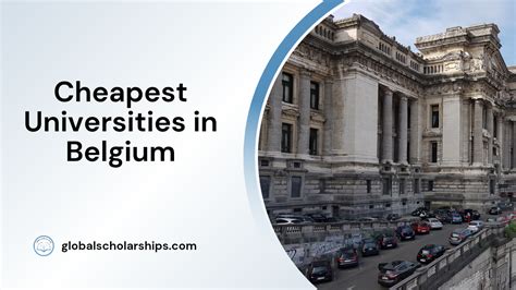 cheapest universities in belgium